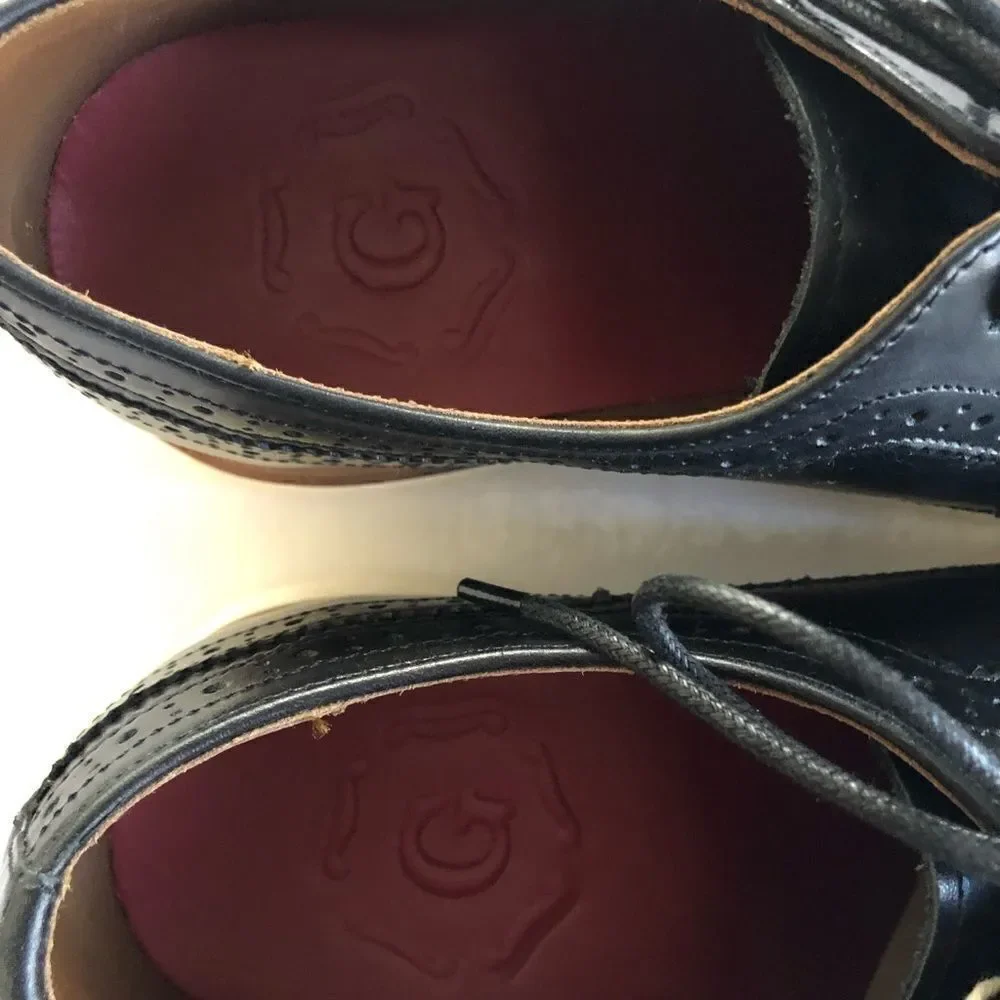 Grenson black leather